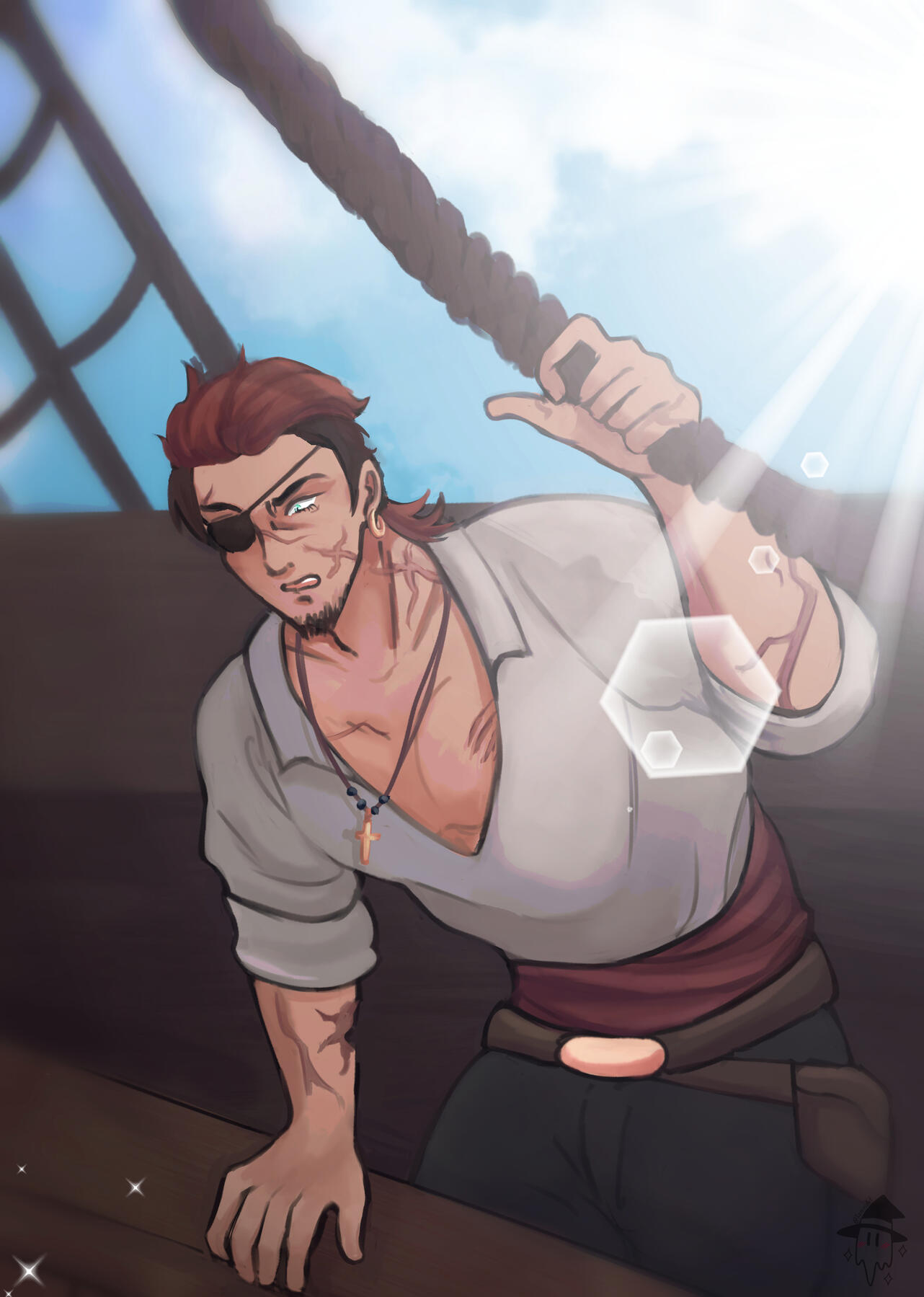 Devin Elias OC Comic Fantasy Steampunk