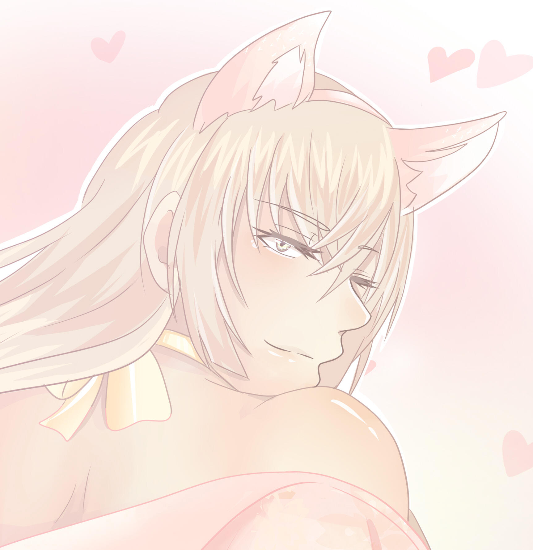 Ino Boba Lovers Guy with Cat ears