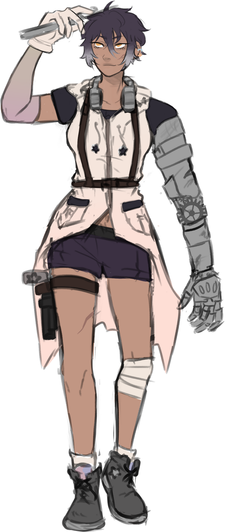 Character design Nyx / Final Fantasy like